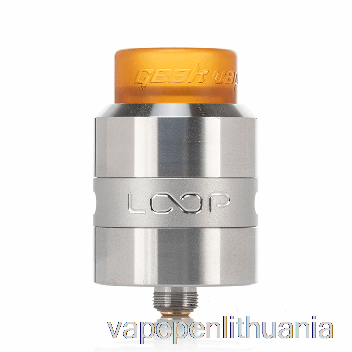 Geek Vape Loop 24mm Rda Nerūdijančio Plieno Vape Skystis
